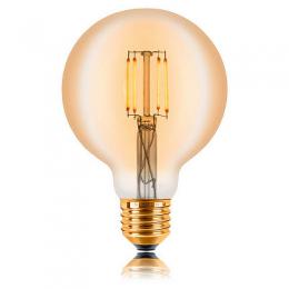 Изображение продукта Лампа светодиодная филаментная E27 4W 2200К золотая 